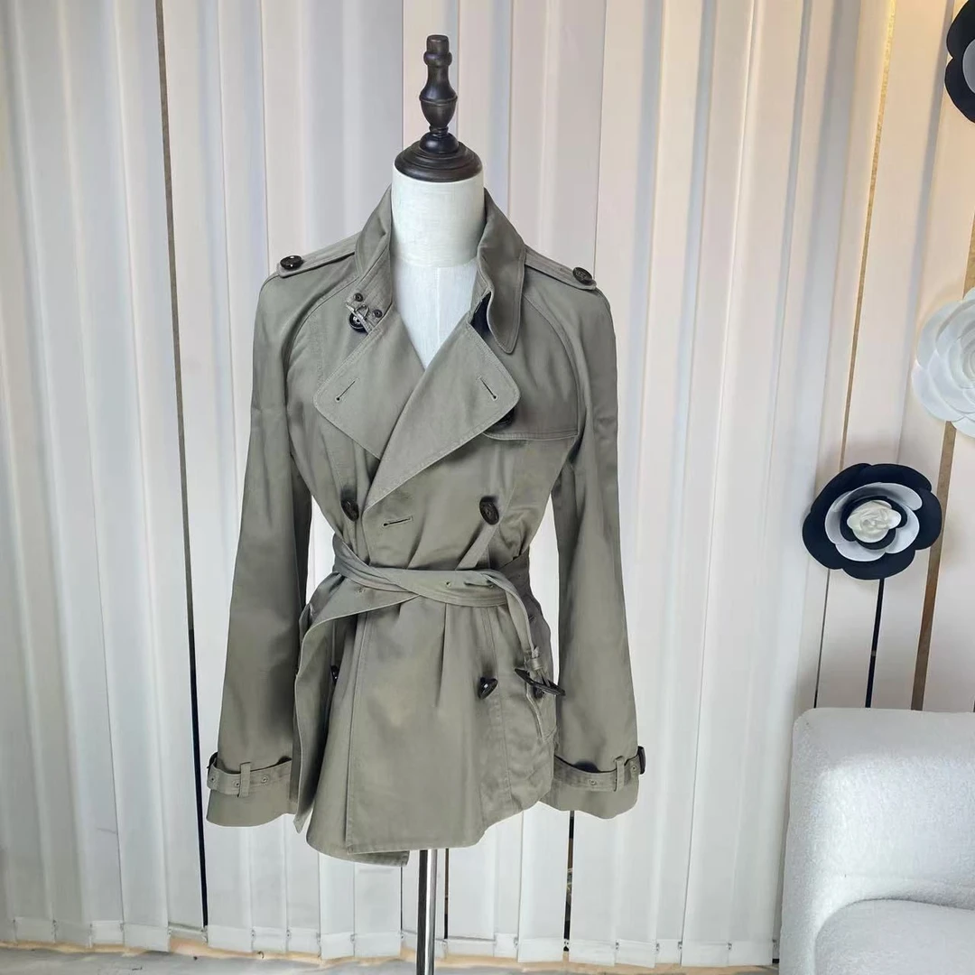 99新 BURBERRY/博柏利 海囤/巴宝莉风衣/uk10码/甲hc79347