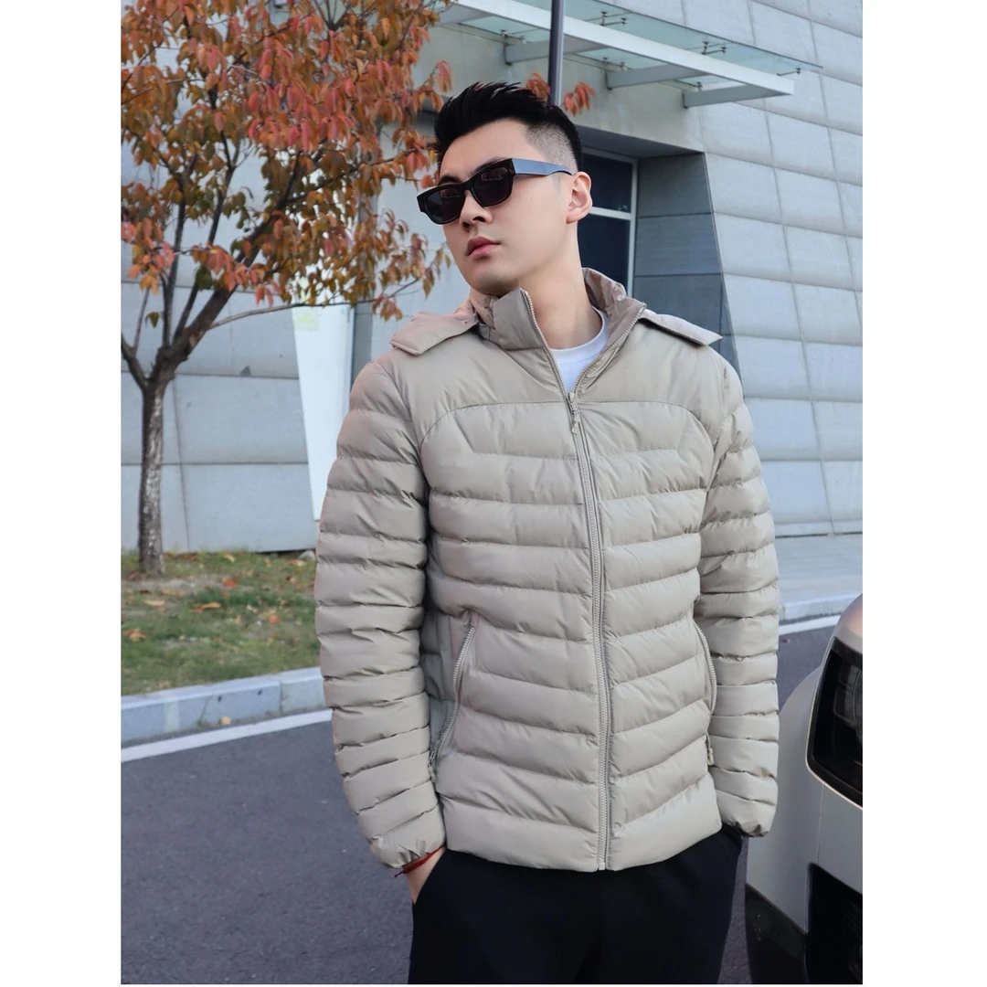 茑家排骨棉服系列 可拆卸冒领 金标P棉 内衬加绒纯色棉服