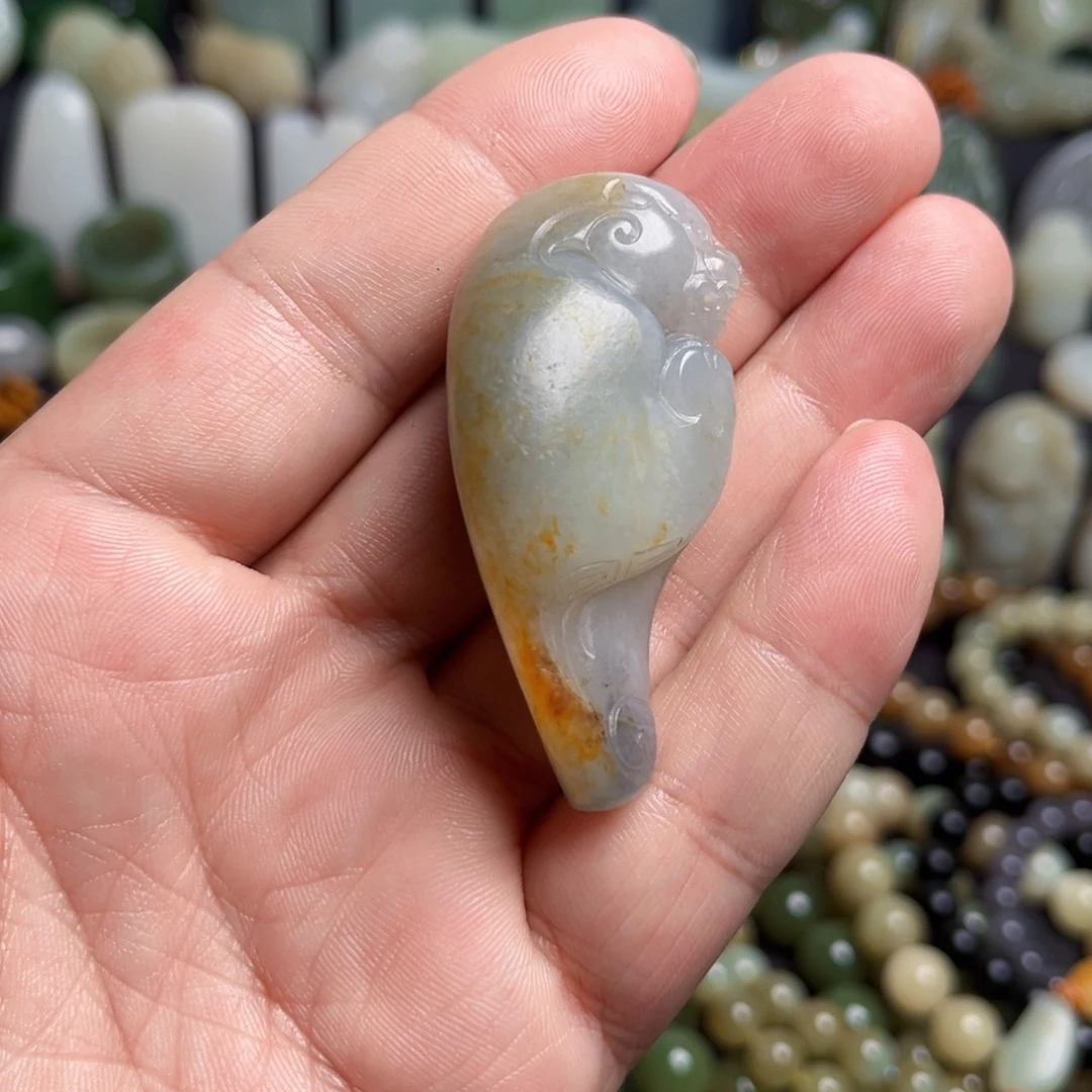 和田玉（子料）未镶嵌吊坠(不含链)