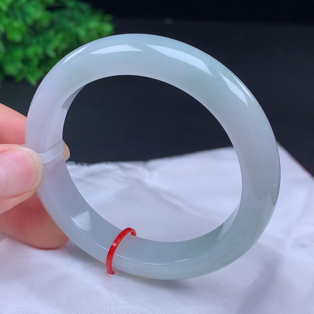 翡翠未镶嵌手镯56圈口432703