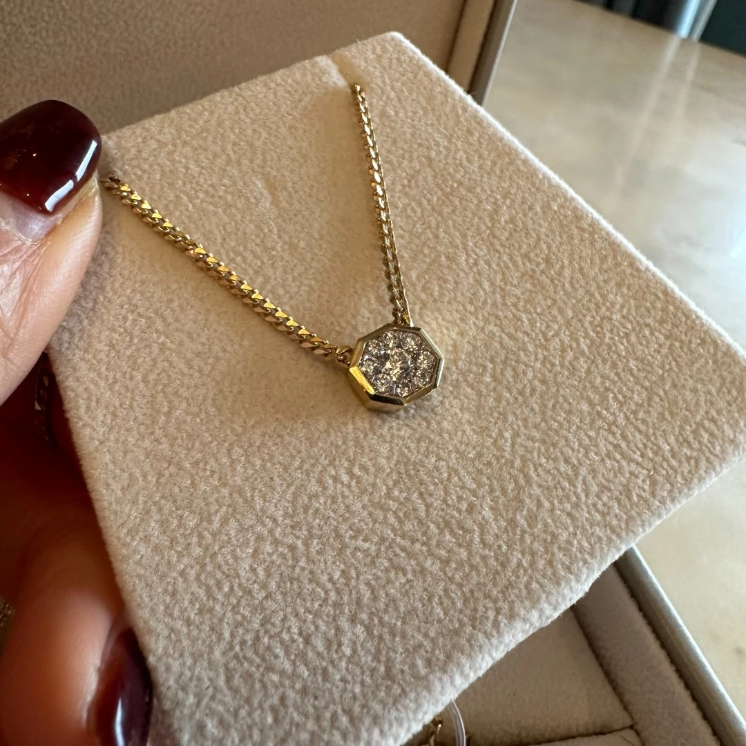 合金项链 坠链项链简约小众气质百搭首饰