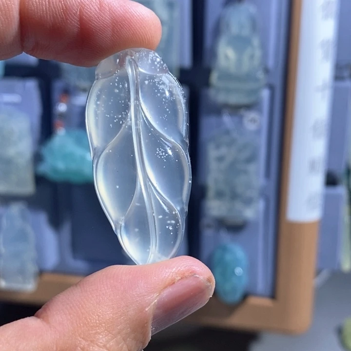 未镶嵌岫玉吊坠吊坠