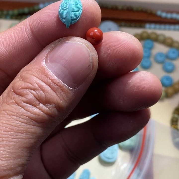 南红玛瑙手链未镶嵌