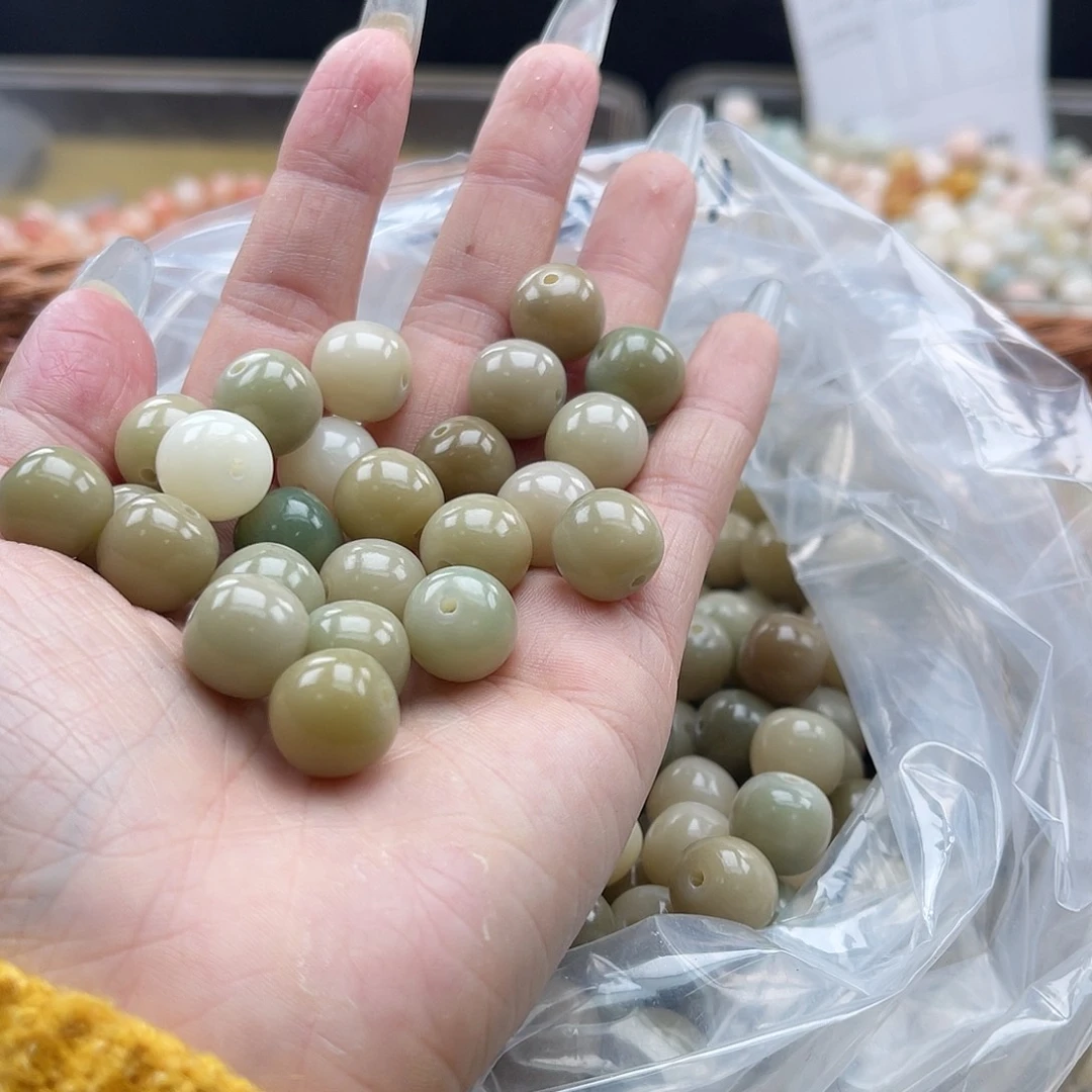 白玉菩提吊坠z福利11.75mm/50+60颗