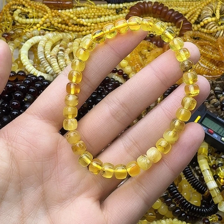 琥珀未镶嵌珠宝奇石