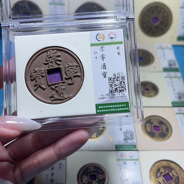 铜福宝崇宁通宝0691