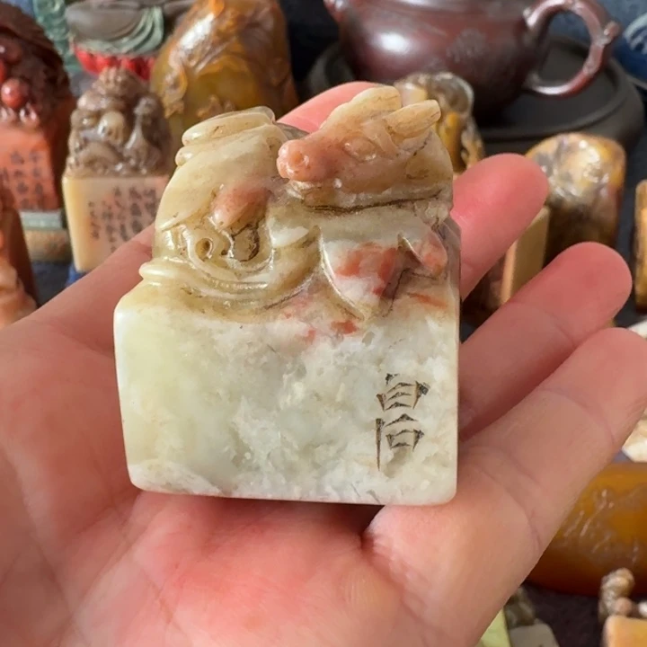 打***山石材手工艺品摆件包邮