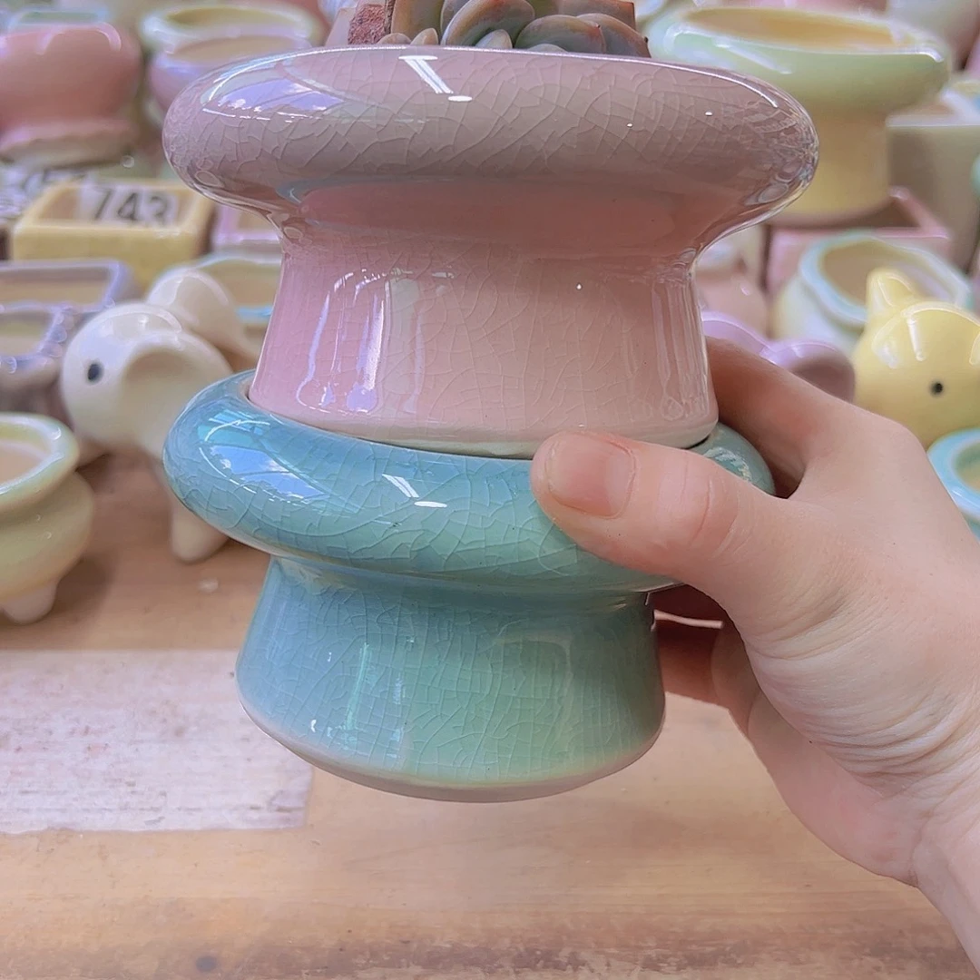 陶瓷花盆单场满12包邮