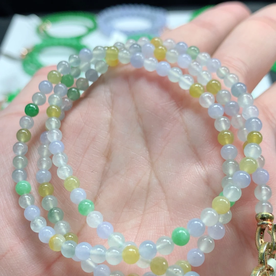 翡翠未镶嵌手链翡翠