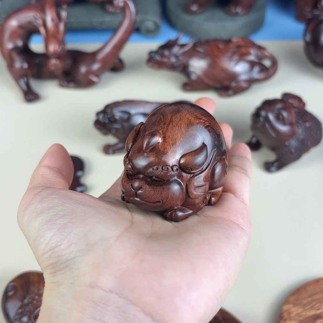 老***记把件黄花梨/降香黄檀