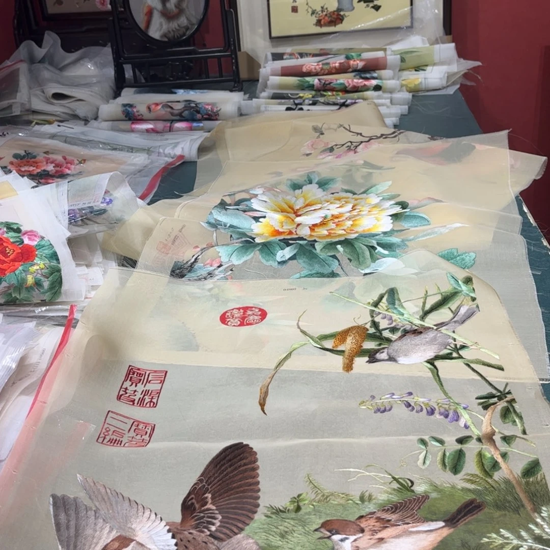 躺***鱼织绣纯手工打造全网最高性价比