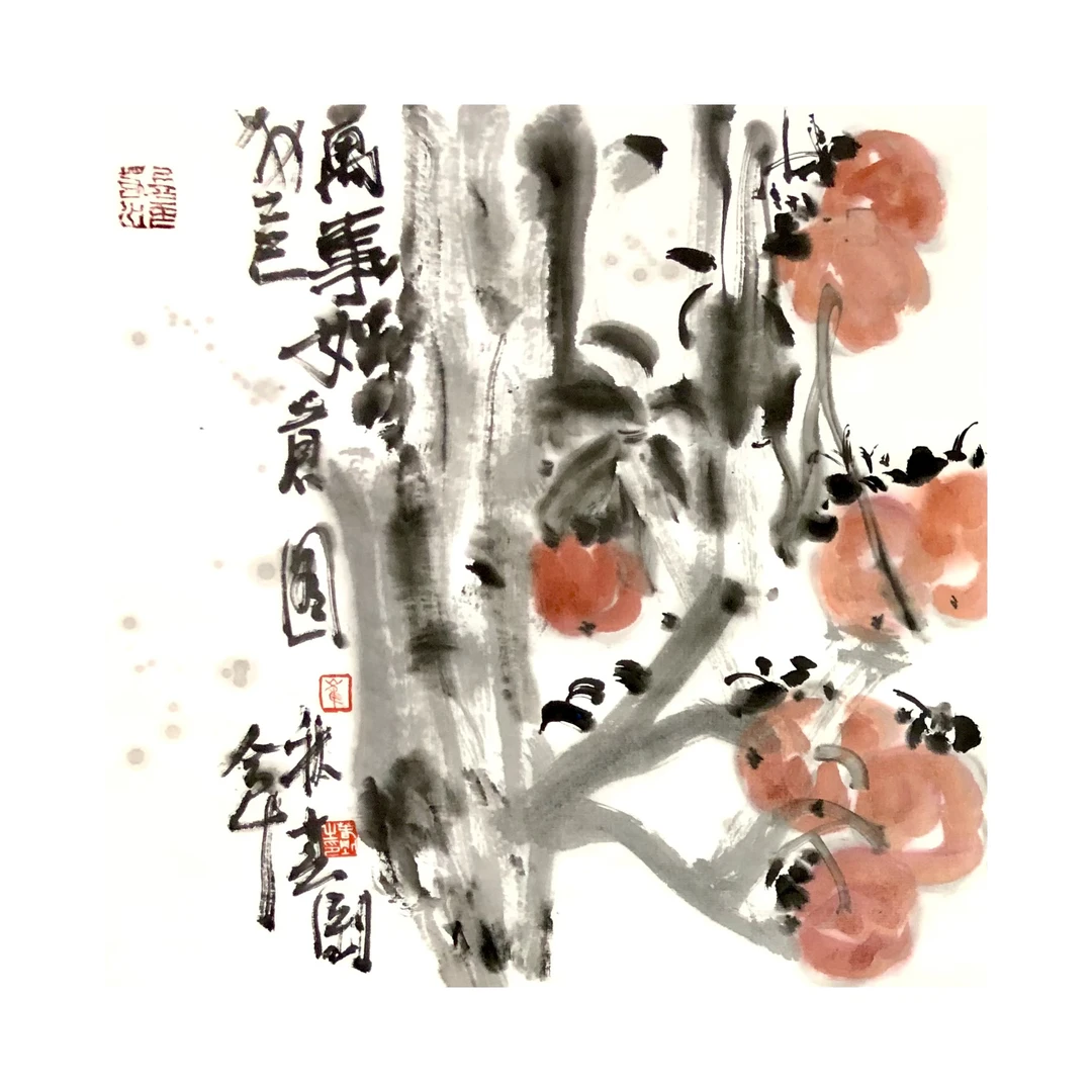 崔春刚大写意国画作品 宣纸作品不含框
