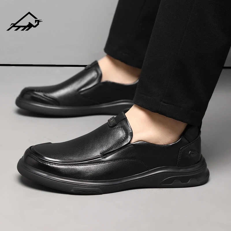 零点犀牛男鞋2025春季新款透气软底运动鞋男士潮流百搭休闲鞋男款