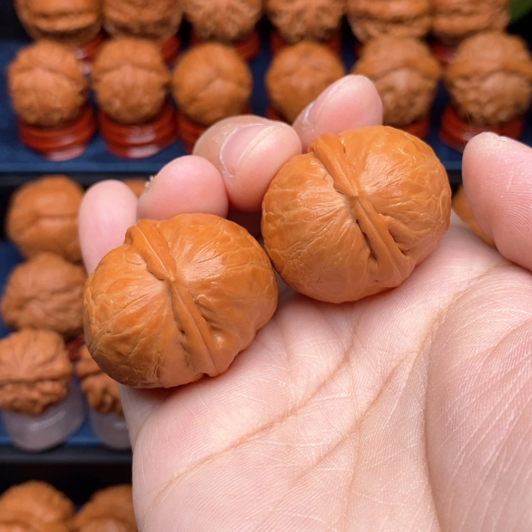 把件文玩核桃手捻龙胆