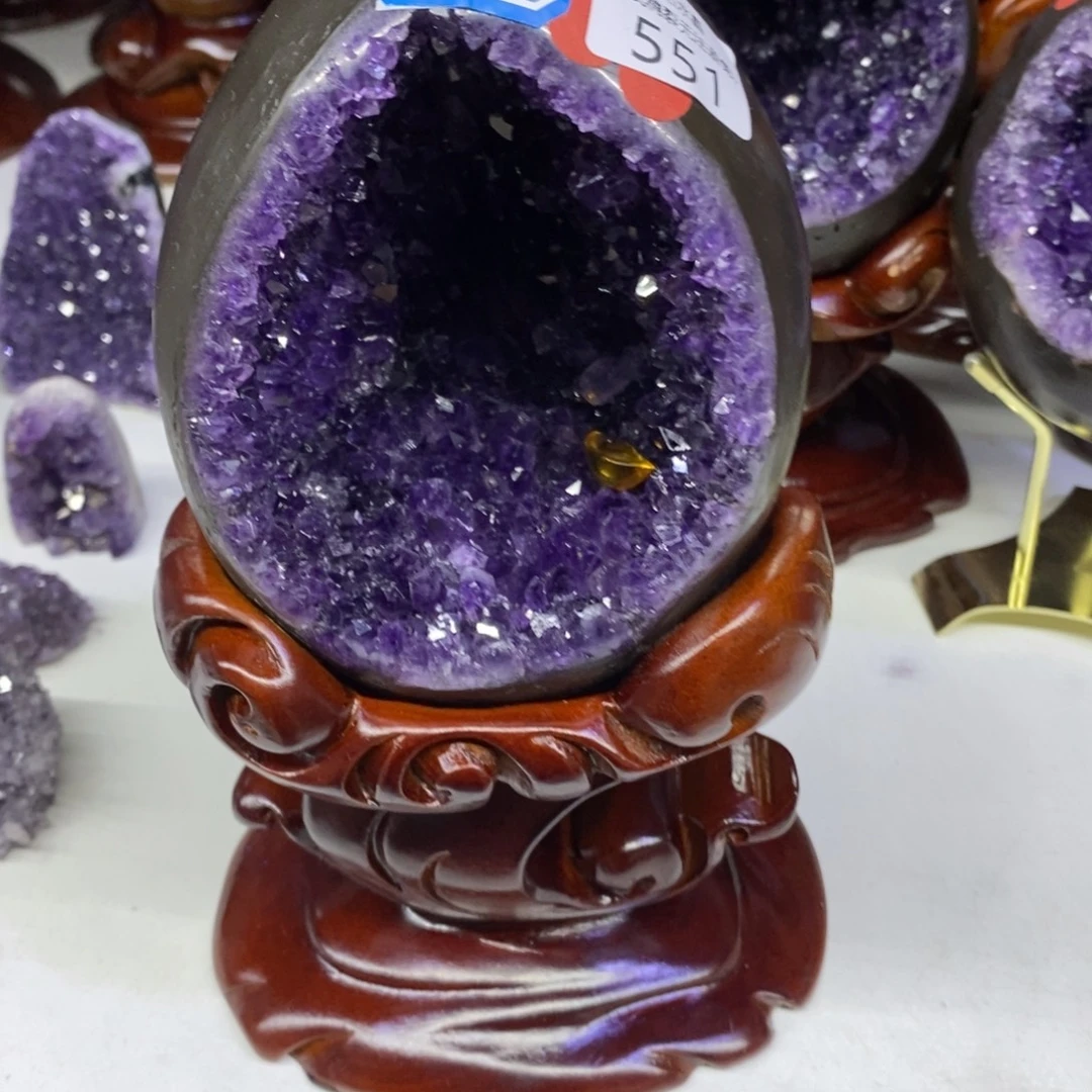 大型摆件（非配饰）未镶嵌紫晶小葛