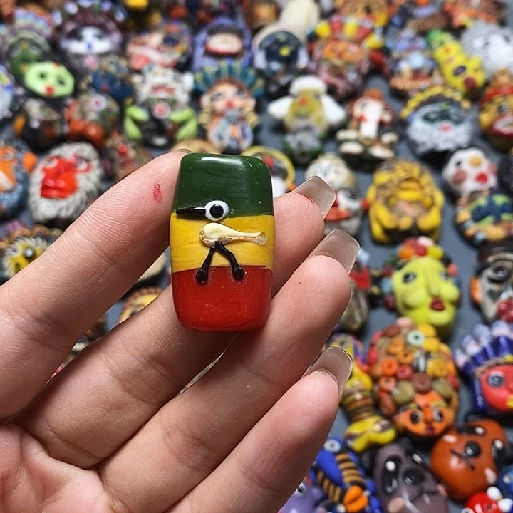 琉璃项链印度尼西亚鸟牌