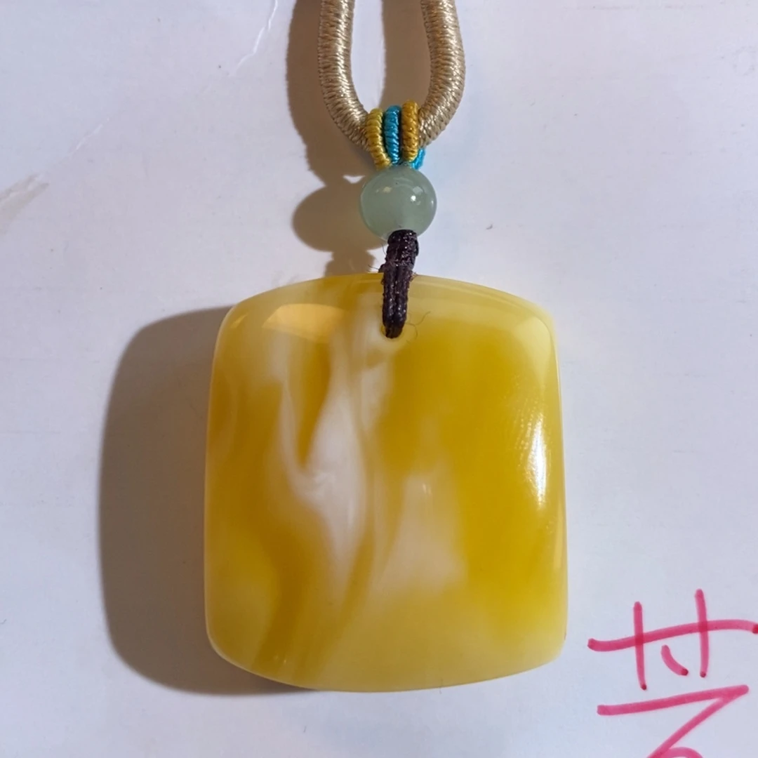 定制琥珀未镶嵌蜜蜡吊坠