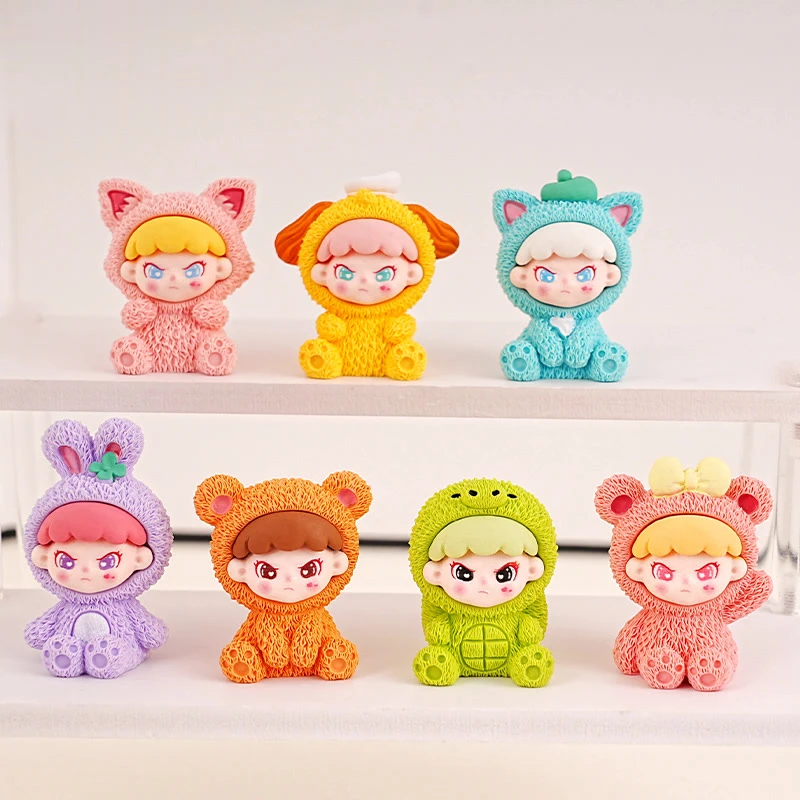 【坐姿毛流款大表姐】 治愈系网红树脂DIY家用摆件