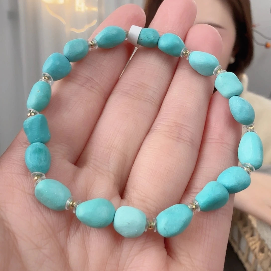 绿松石未镶嵌珠宝半成品