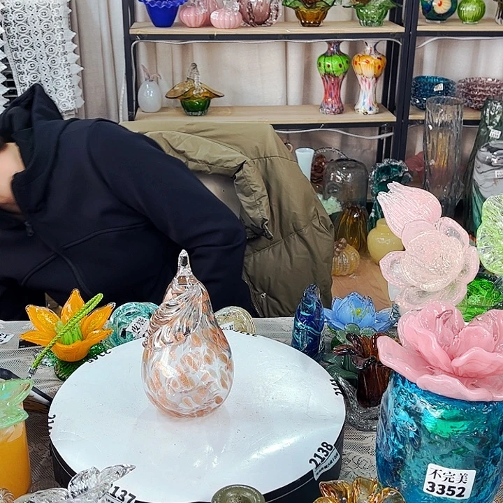 大鸭梨 家悦琉璃工艺品不完美