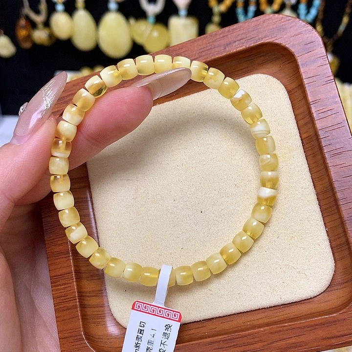 手链蜜蜡未镶嵌蜜蜡手串
