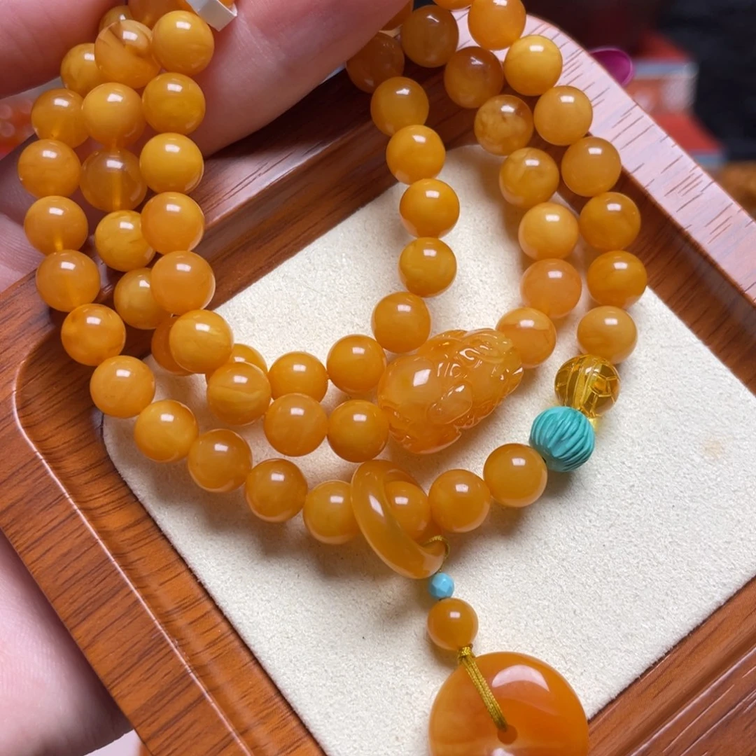 手链蜜蜡未镶嵌手串