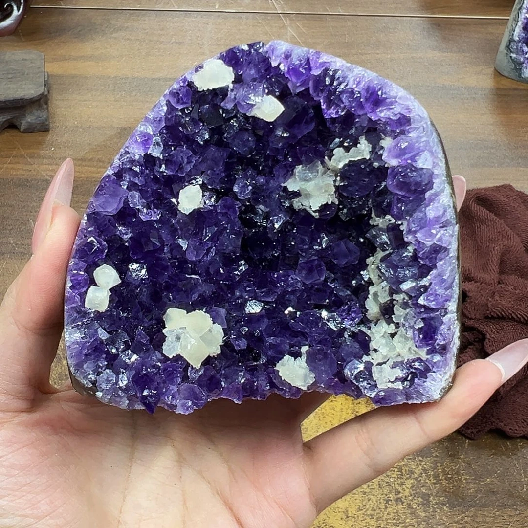 紫晶摆件未镶嵌天然水晶大型摆件未镶嵌