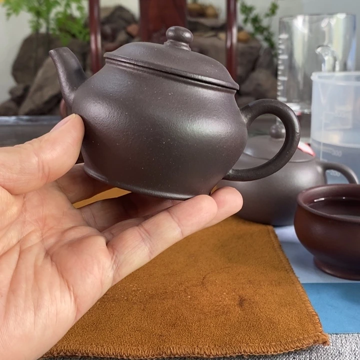 紫砂茶壶宜兴天青紫砂壶210