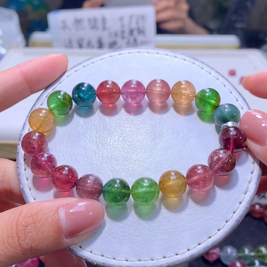【闪购商品】未镶嵌手串碧玺10m
