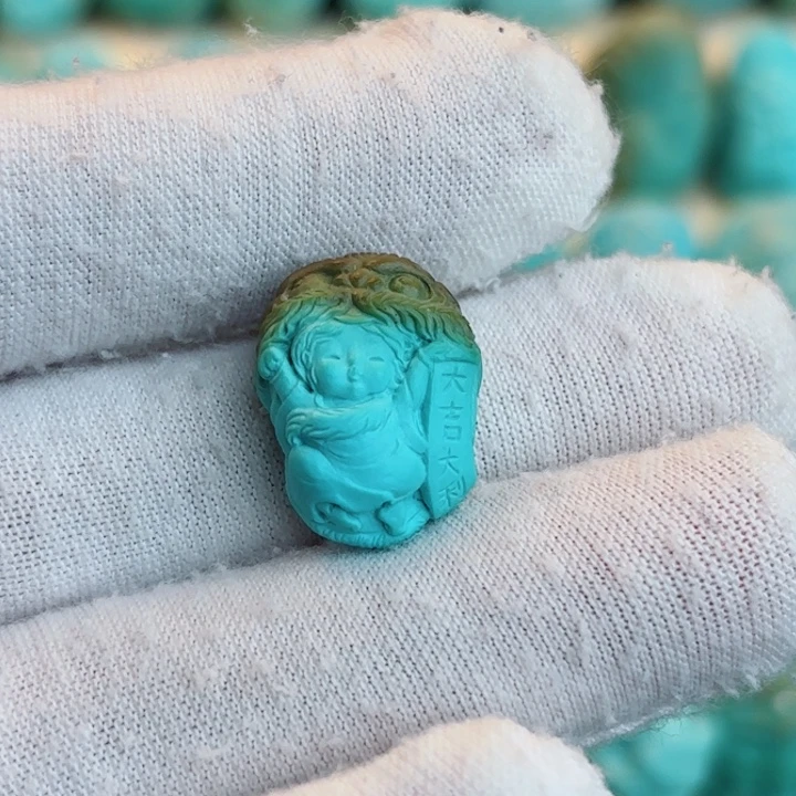 未镶嵌绿松石配饰