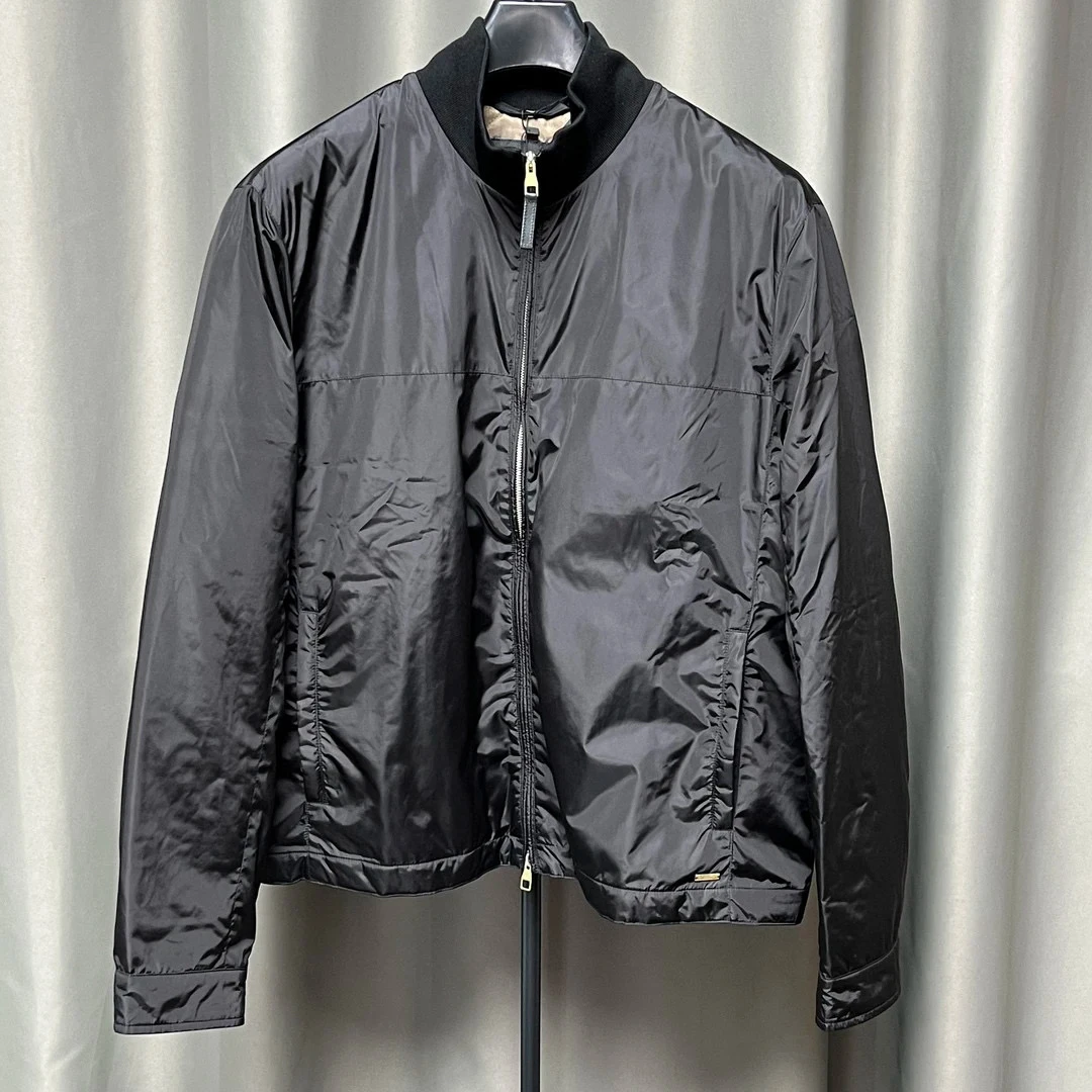未使用 Dunhill/登喜路 男士棉服/D12801