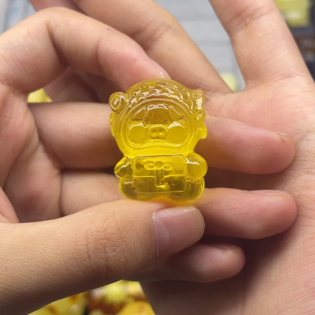 琥珀未镶嵌裸石天然琥珀蜜蜡