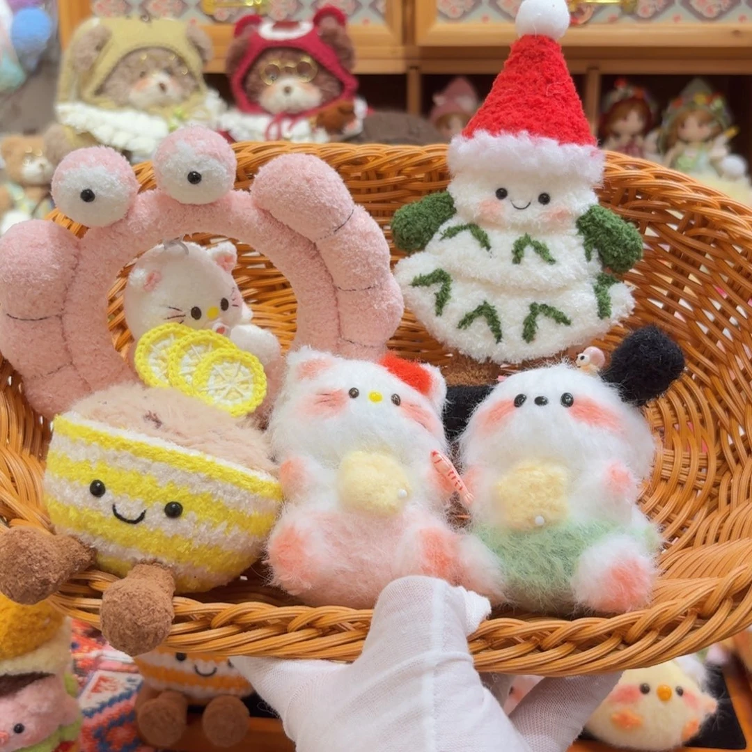 针织品雪人挂件 其他摆件