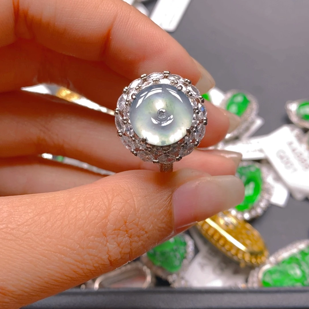 翡翠戒指未镶嵌88888888888