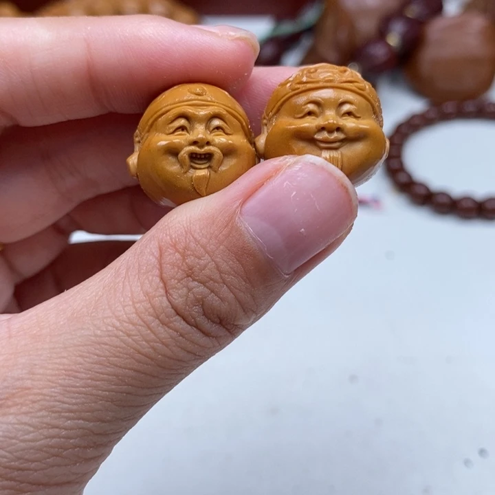 橄榄核吊坠财神单子