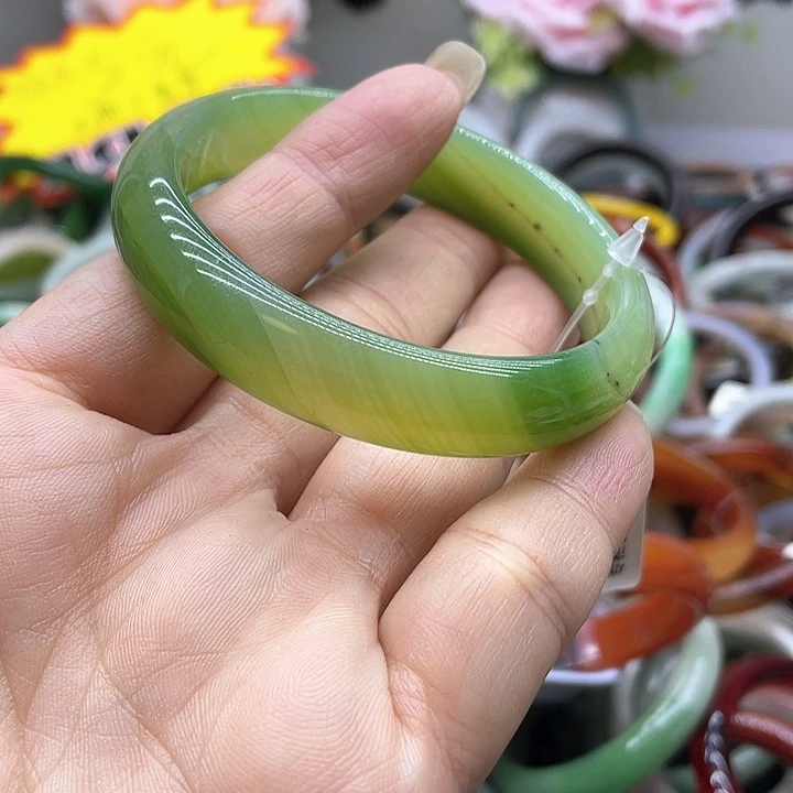 玛瑙/玉髓合金手镯手镯
