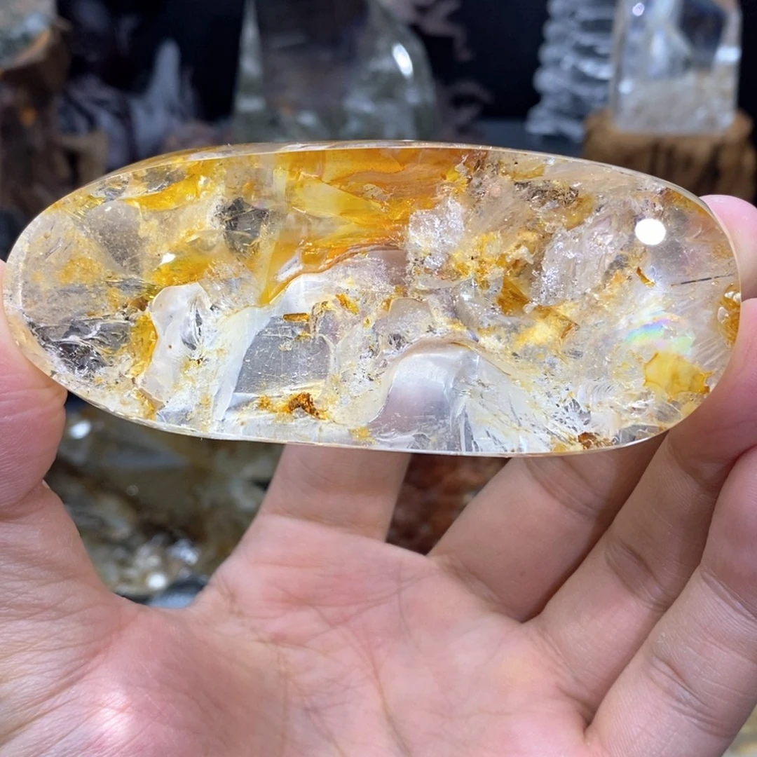 未镶嵌车挂水晶水晶