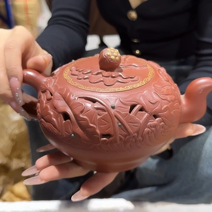茶壶紫砂宜兴紫砂团团紫砂精选紫砂壶
