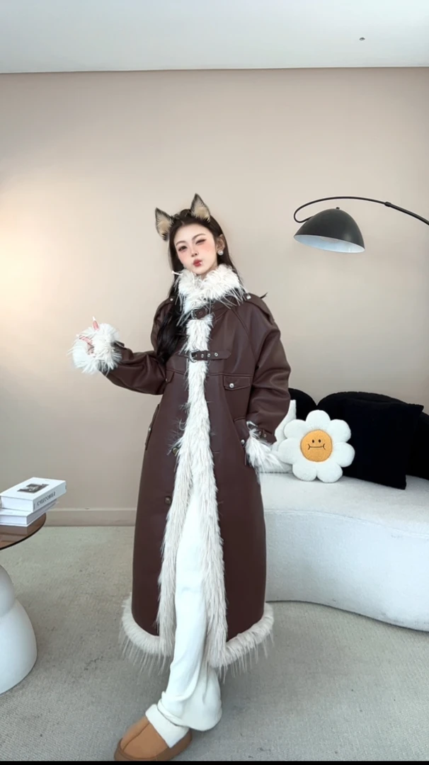 【冬日特调】2025年冬季新款首发限定宽松加厚长款大衣