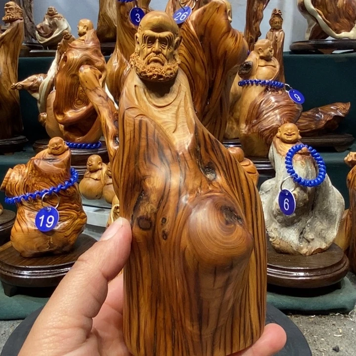 柏木（崖柏）崖柏摆件这一家