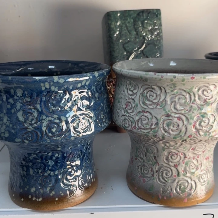 紫砂花盆口20高21，1111111