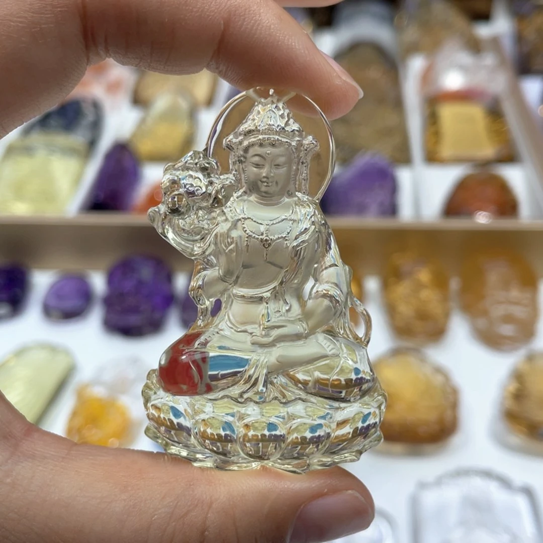 颈饰未镶嵌水晶幕*定制