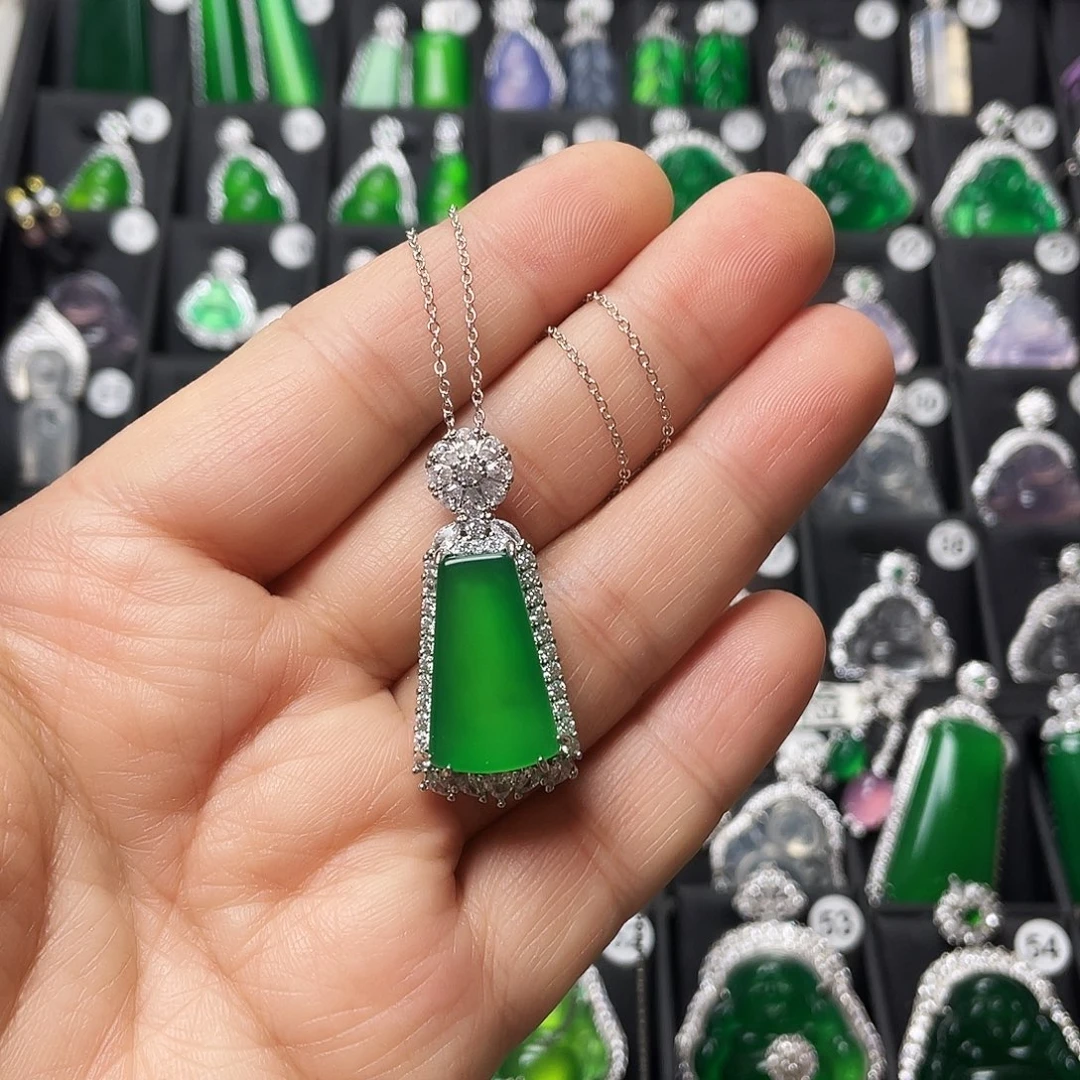 玛瑙/玉髓合金颈饰