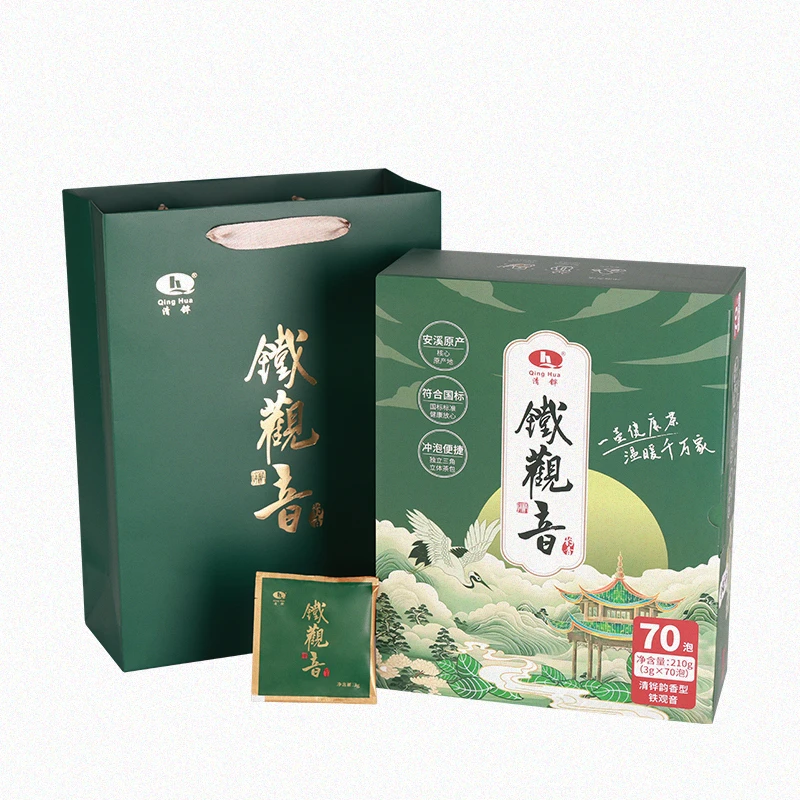 韵香型铁观音安溪兰花香观音独立泡袋210g口粮茶