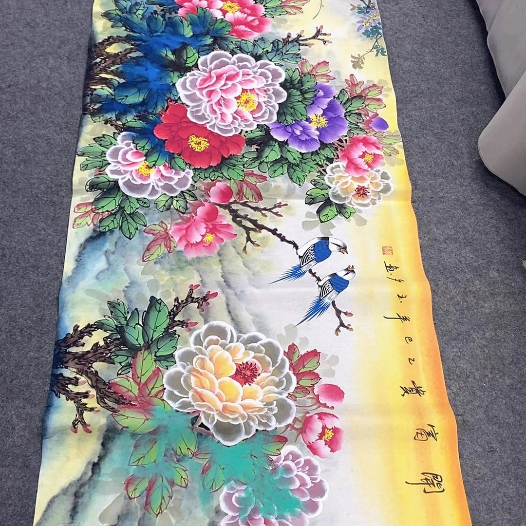 国画国画手绘作品