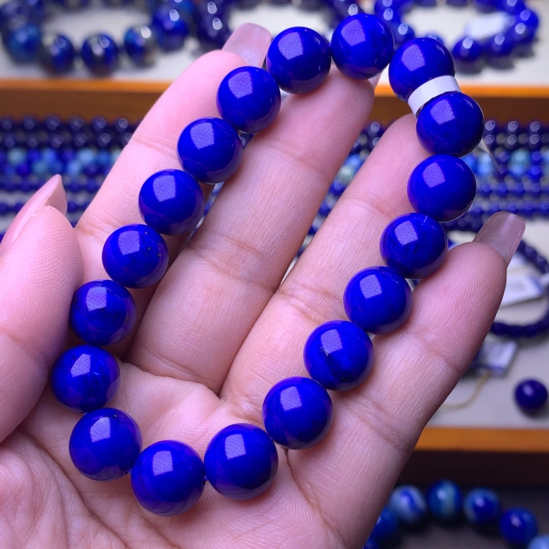 青金石未镶嵌手串11.5m