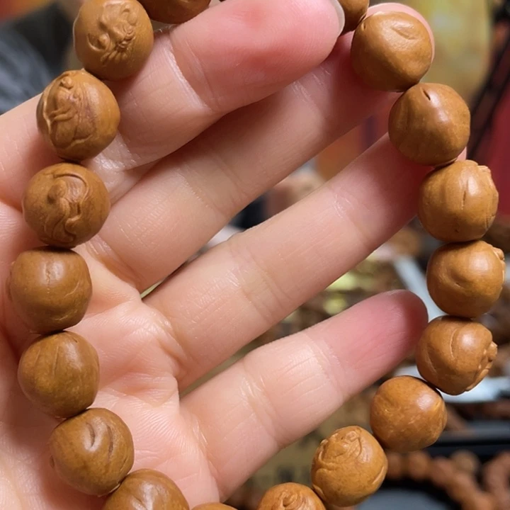 手串/手链橄榄核龙纹桃核