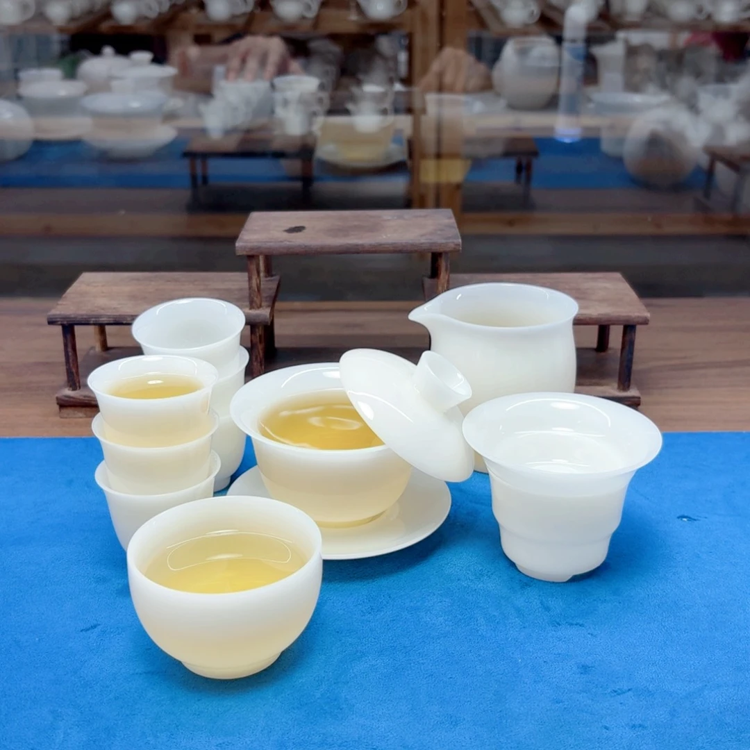 璞玉冰种瓷都陈厂长茶具工厂