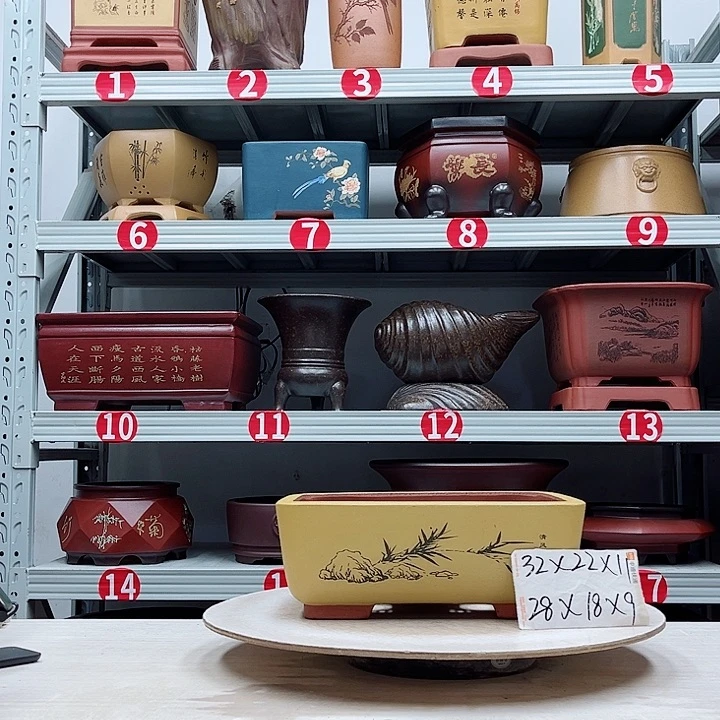 紫砂花盆紫砂花盆