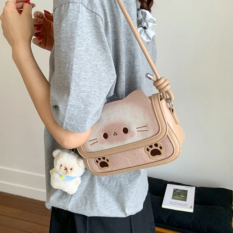 今年流行的手提小包包女2025新款可爱烤面包通勤包洋气百搭斜挎包